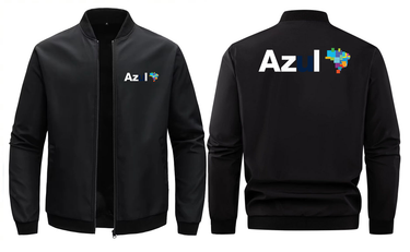 AIR AZUL LOOSE SOLID COLOR JACKET